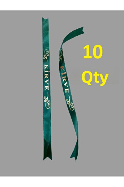 yörük tuhafiye Πράσινη κορδέλα μανίκι περιτομής Kirve, 10 τεμάχια, κορδέλα μα...