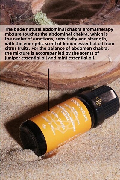Bade Natural Abdominal Chakra Aromatherapy Mix 10 ml