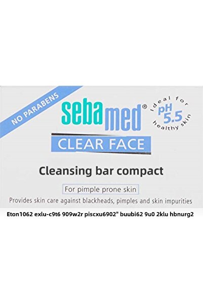 Sebamed منظف الوجه الشفاف لحب الشباب ومضاد لحب الشباب 100 جرام