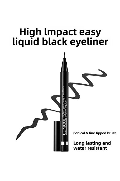 Clinique تأثير عالي ™   قلم تحديد العيون السائل سهل الاستخدام - أسود 0.67 جرا...