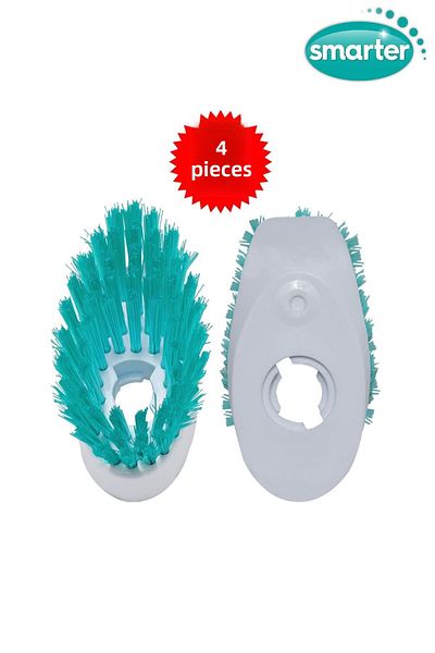 SMARTER Dish Brush with Detergent Tank 4 Pieces Spare