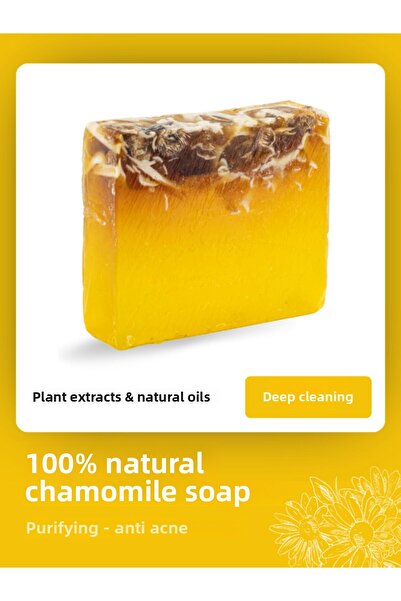 Zeynep Büyükbay 120 جرام صابون البابونج الطبيعي - السلام والتنظيف