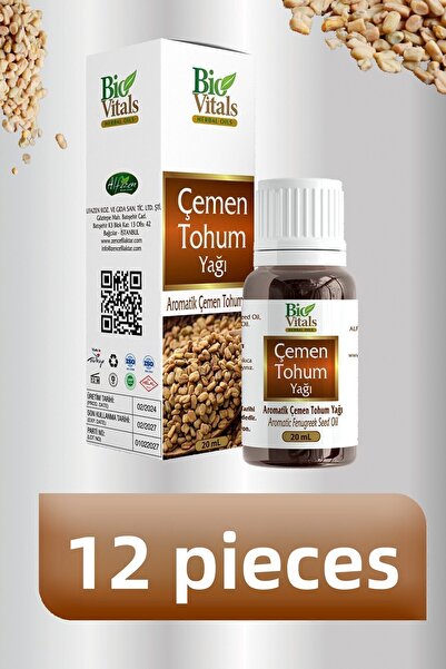 Bio Vitals 20 مل زيت بذور الحلبة - علبة 12 قطعة