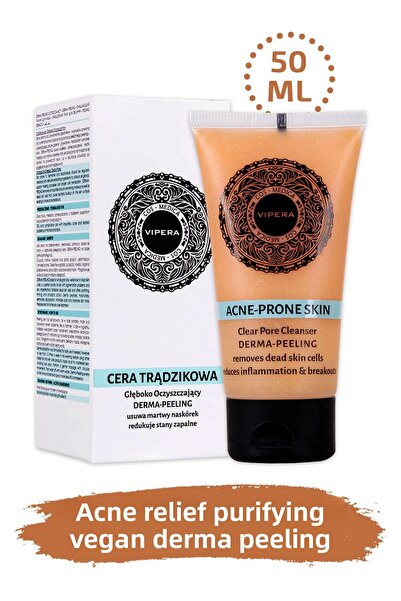 Vipera Purificator pentru piele acneică, curățător de puncte negre, echilibra...