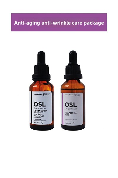 OSL Omega Skin Lab مجموعة العناية المضادة للشيخوخة والتجاعيد