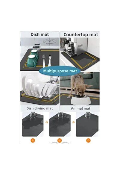 ForWhat Covoraș de duș multifuncțional pentru birou, acasă, birou, baie