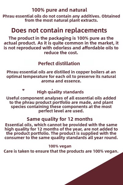 Phrau 100% Pure and Natural Rosemary Essential Oil 10 ml (Care Against Hair Loss, Scalp Revitalizer.)