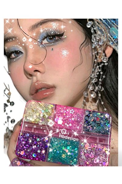 hbtasarim لوحة ظلال العيون الجل اللامعة من Y2K Coquette Yenitrend