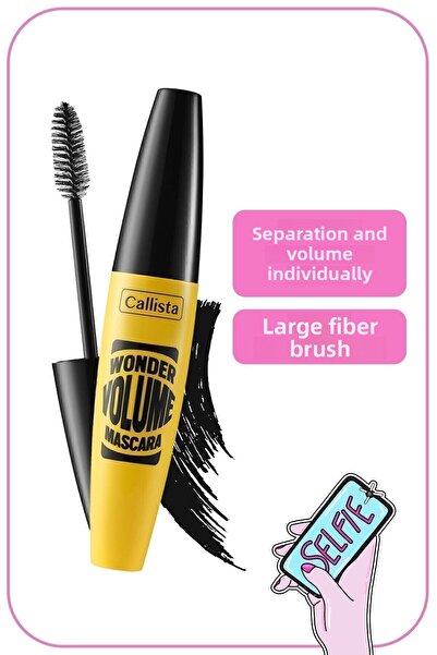 Callista Wonder Volume Volume and Curling Effect Mascara - Black