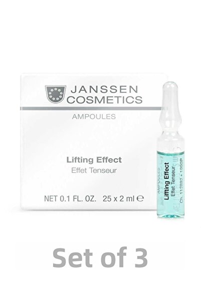 Janssen Cosmetics أمبولات جانسن لمستحضرات التجميل: معزز مضاد للتجاعيد، 2 مل × 3