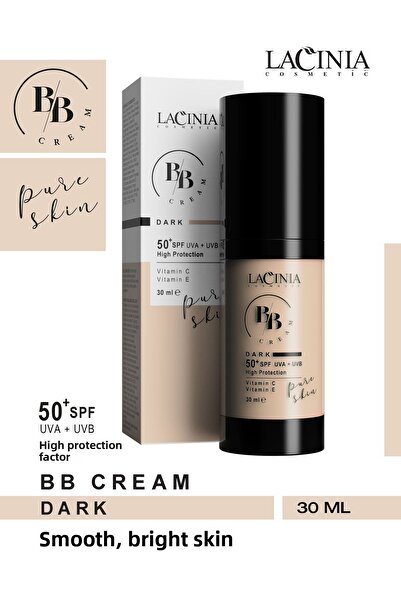 Lacinia كريم بي بي داكن 30 مل - UVA/UVB 50SPF