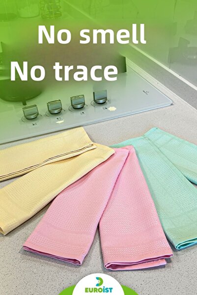 euroist (6 قطع) 30x40 سم مرآة زجاجية من الألياف الدقيقة للمطبخ والحمام وقطعة ...