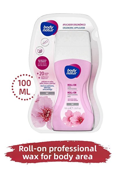 Body Natur Επαγγελματικό αποτριχωτικό κερί roll-on για μασχάλες, περιοχή μπικ...