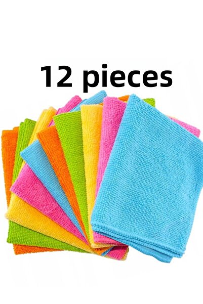 nistabolje 12 bucăți cârpă din microfibră cârpă de curățare generală cârpă mu...