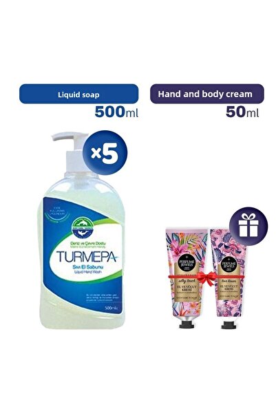 Turmepa Liquid Soap 500 ml X 5, Hand Creams