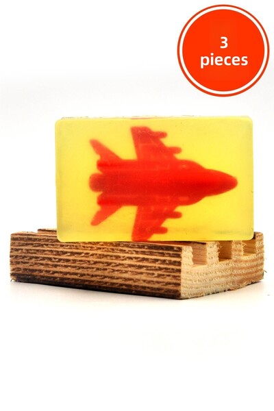 xdeonss صابون للأطفال برائحة الفواكه المشكلة مع الألعاب 100 جرام × 3 قطع