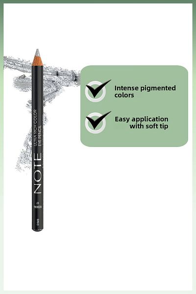 NOTE Ultra Rich Color Eye Pencil 07 Iceberg - Silver Color