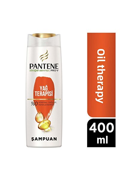 Pantene زيت شامبو تركيبي طبيعي - علاج 400 مل