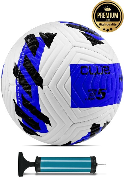 Ozsport مضخة كرة القدم الأصلية من Telvesse مع هدية سجادة أرضية صلبة لكرة القد...