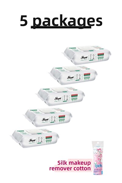 Sleepy Șervețele de curățare SleepyYüzey, 100 bucăți, 5 PACHETE, 500 FOI, CU ...