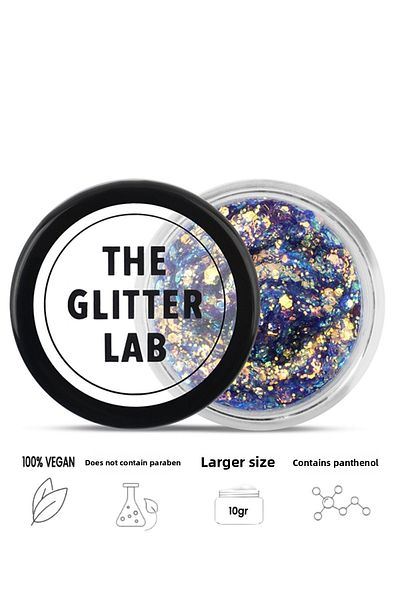 The Glitter Lab Shiny Glitter Gel Form - Radiant Orchid