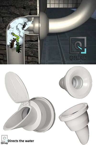 QNİAY Model Q2025 Chiuvetă cu supapă de reținere Chiuvetă de scurgere și anti...