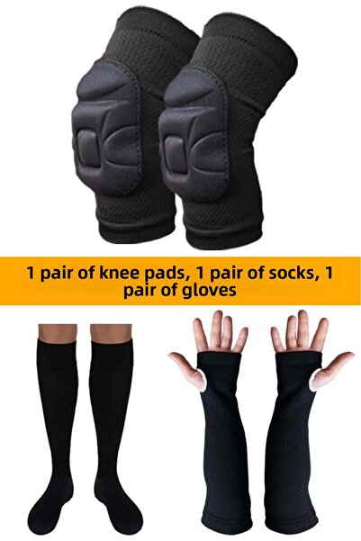 Liggo Volleyball Shin Guard Volleyball Arm Sleeve Volleyball Socks Set