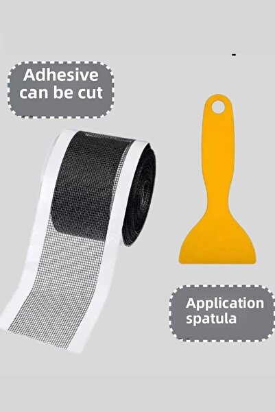 Yayke مصفاة استنزاف متعددة الأغراض، حامل شعر وشاشة طقم إصلاح 12 سم * 4 متر