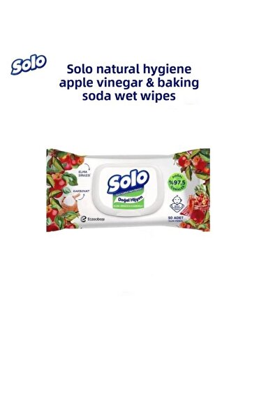 Solo هواء مبلل طبيعي هيج.تفاح صرف و كربونات 50 لتر