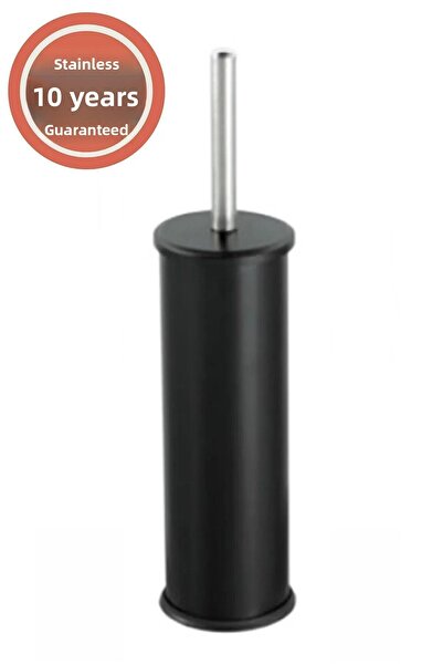 AJU فرشاة المرحاض المعدنية السوداء المقاومة للصدأ - فرشاة المرحاض الأنيقة وال...