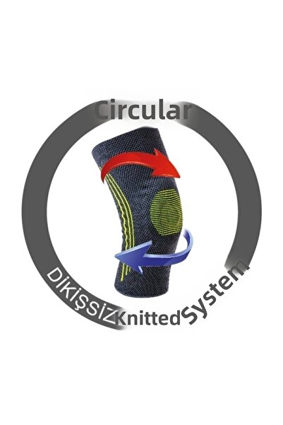 Variteks Patella Supported Knitted Flexible Meniscus Knee Brace - 453