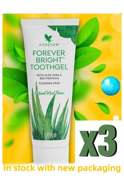 Forever Bright Toothgel Toothpaste 3 Pieces