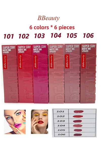 BBeauty Matte İnk Soft & Velvet 4D Lipgloss Matte Liquid Lipstick