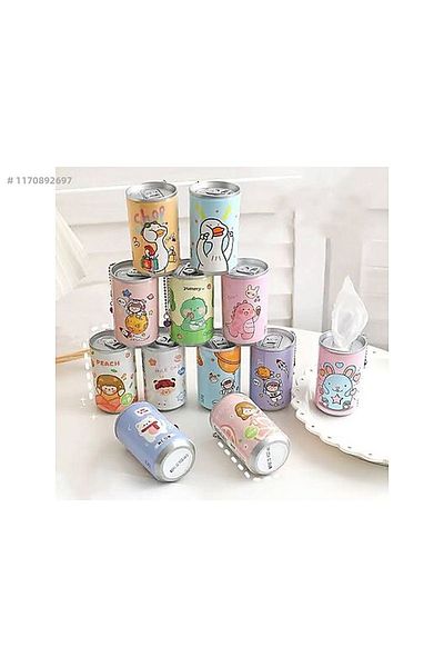 HerşeyVarBurda Cute Coke Bottle - Keychain Wet Wipes Box Bag Ornament