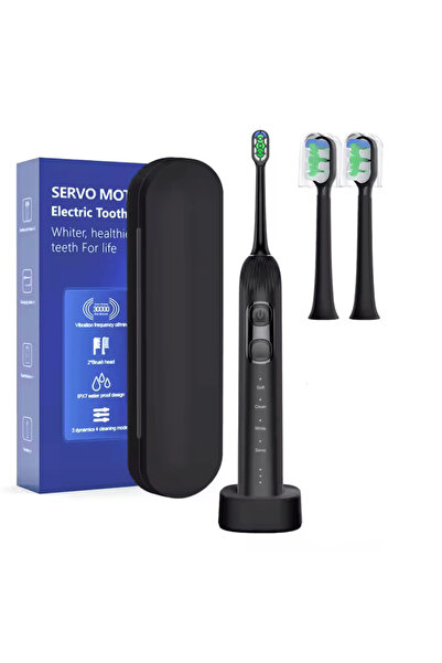 AdriMar X300U Electric Toothbrush, Soft Silicone Head, 4 Modes, Wireless Char...