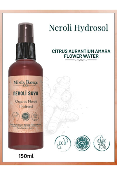 Minia Bahçe Bitki ve Sanat Atölyesi Portakal Çiçeği (NEROLİ SUYU), %100 Saf V...
