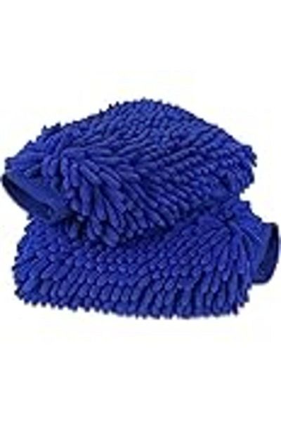 ATOZS Microfiber Double Side Cleaning Gloves for Car Detailing, Car Wash Gloves Scratch Free, Multi-