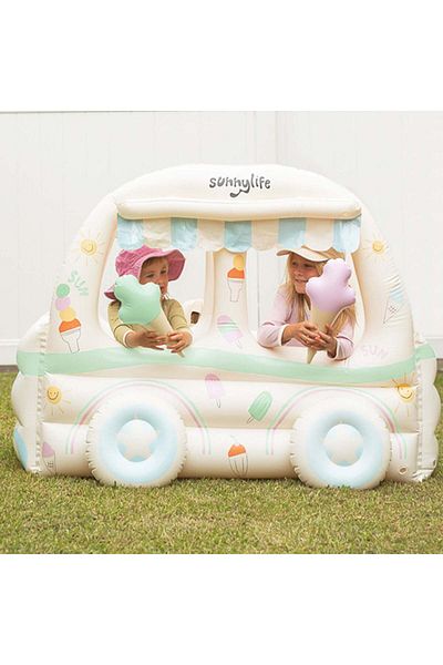 SunnyLife - Children's Beach and Garden Inflatable Ice Cream Maker Play Set