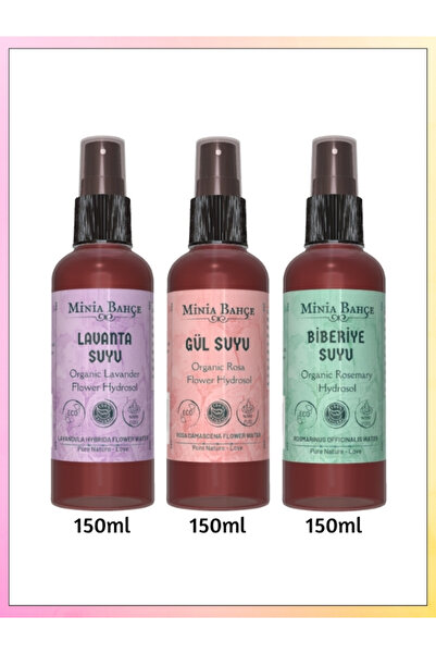 Minia Bahçe Bitki ve Sanat Atölyesi Lavanta, Biberiye Ve Gül Suyu (1. MAYA) S...