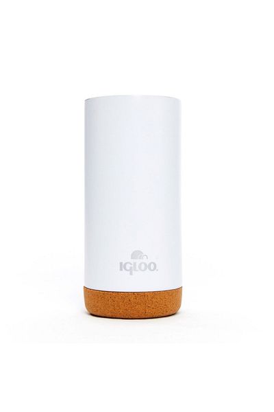 IGLOO Cork Mug 500ml Thermos Mug Cup Flask White