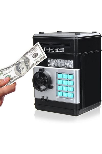 VenaliaStore Encrypted Electronic Piggy Bank Safe Box for Kids Money Saving Box Large Volume Birthday