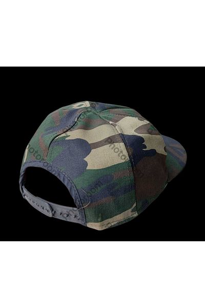 kho military design Camouflage Hat Model Unisex Adjustable (Zero Product)