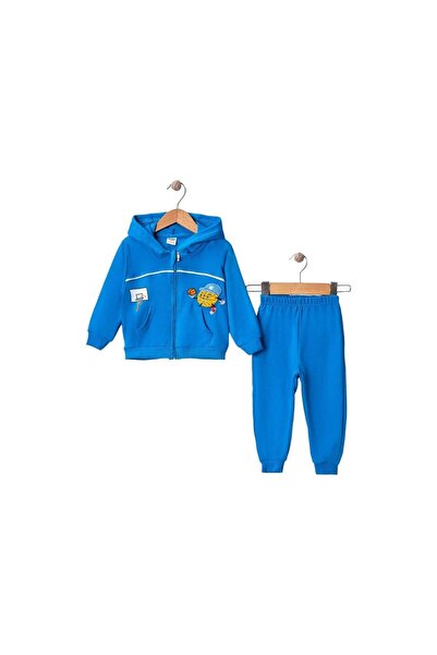 Babexi Embroidered Hooded Cardigan Tracksuit Set Saks