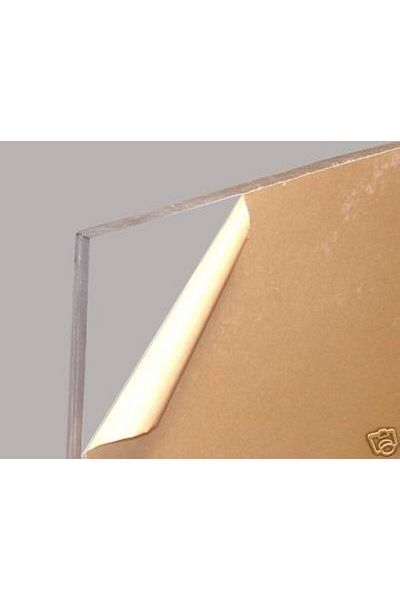 SMARTPOINTS لوح أكريليك شفاف من البليكسيجلاس، سمك 1/4 بوصة، 8 × 12 بوصة (عبوة من قطعتين)