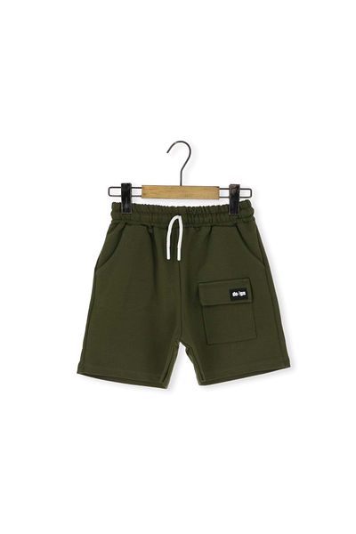 atabay PANTALONI SCURT BĂRBAȚI CU BULĂ IMPRIMAT DESIGN Kaki