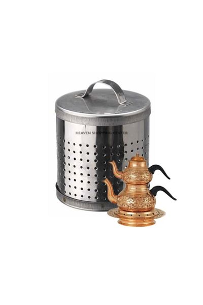 GoldPrestij 9 cm Stainless Large Size Tea Strainer Teapot