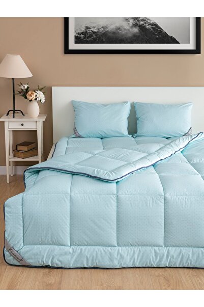 homewell %100 SAF BAMBU HİPOALERJENİK TEK KİŞİLİK YORGAN MİNT