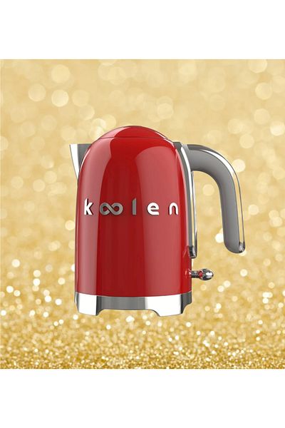 Koolen Electric Kettle - 1.7 L 2200 W 800102044 Red