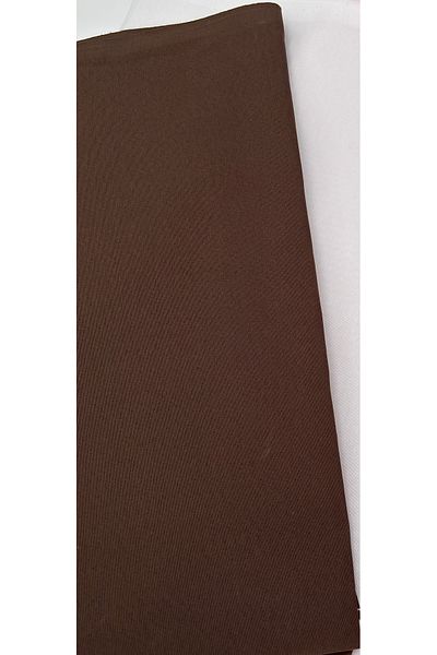 kumasfabrik 120 cm x 50 cm Βαμβακερό ύφασμα επένδυσης/Επένδυση τσάντας-Καφέ