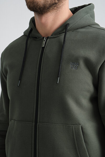 Shooter Ανδρικό Σετ Φόρμας Χειμερινής - Smoked Luxe Regular Hooded